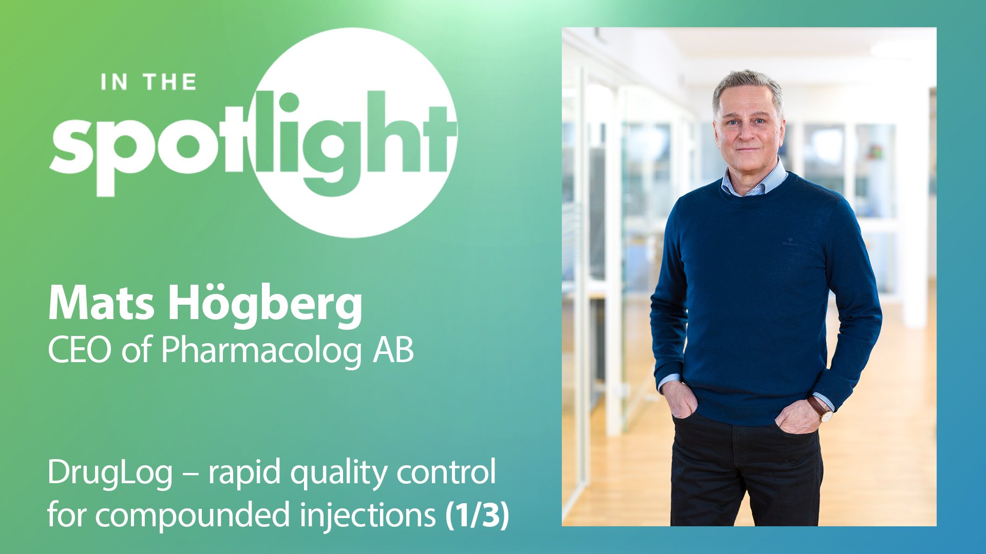 DrugLog – rapid quality control for compounded injections - Medical ...