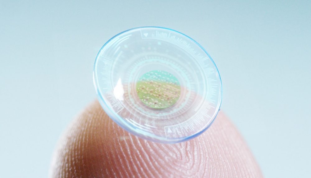 Smart contact lens with navigation function, with 3D - Medical Update Online